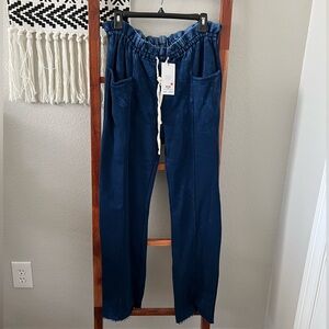 Sundays Indigo Paperbag Sweatpants